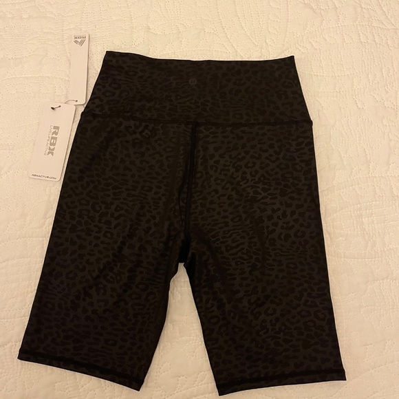 RBX women's bike shorts black leopard  NWT - Picture 2 of 9